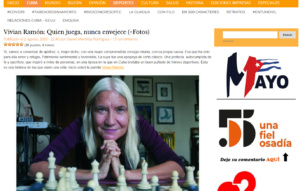 Vivian Ramón: Quien juega, nunca envejece